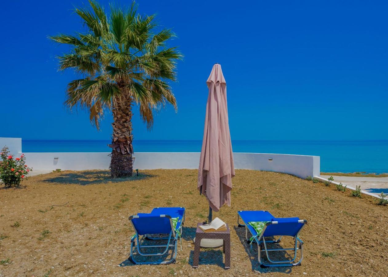 Gaia Beach House Alykanas  Luaran gambar
