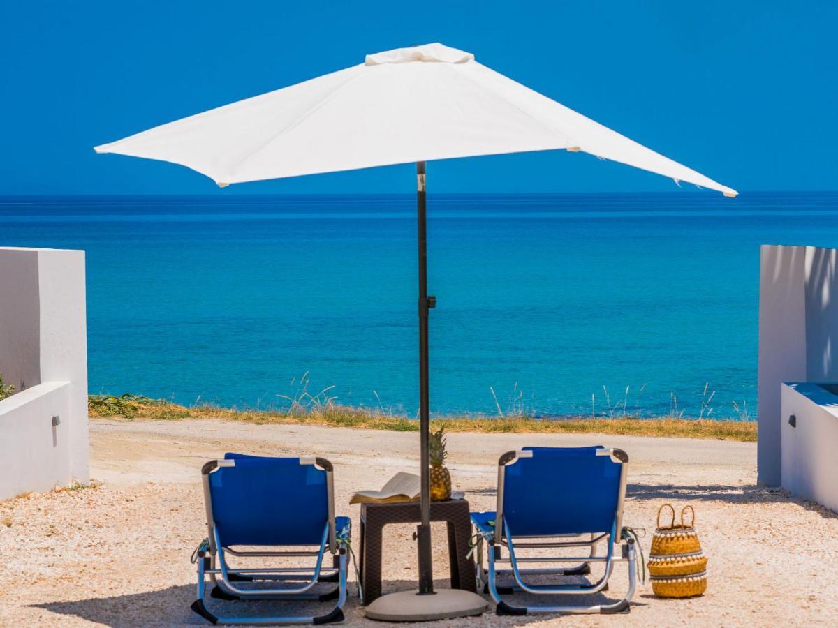 Gaia Beach House Alykanas  Luaran gambar